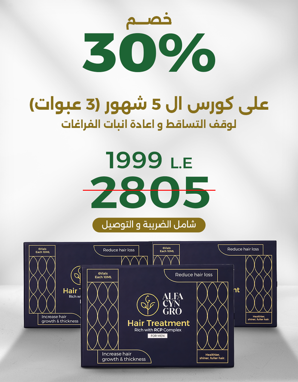 The Anti hair loss and restore hair growth course fro Men